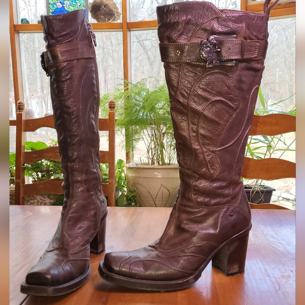 Siren Mark Nason 7 Knee High Leather Boots
